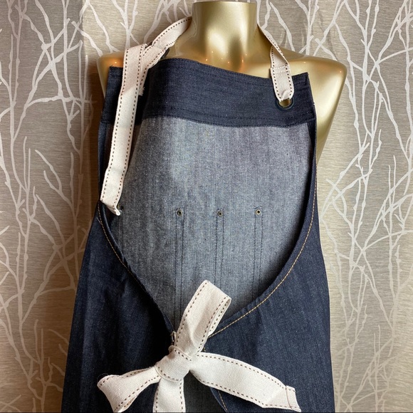 NWOT FARMHOUSE CHIC BOHO ONE SIZE APRON - Picture 10 of 11